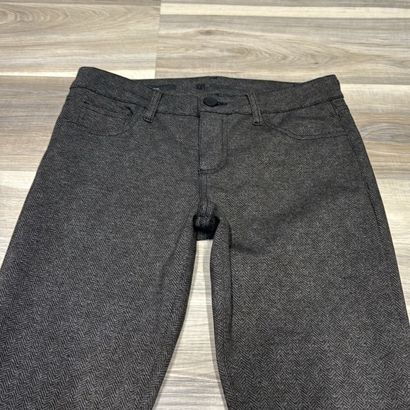🚩 Kut from the kloth Diane skinny Stylish Gray Pants size 6 - Picture 4 of 10